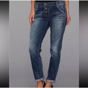 Joe’s Honey slouchy ankle multi button normcore luxe 29 jeans